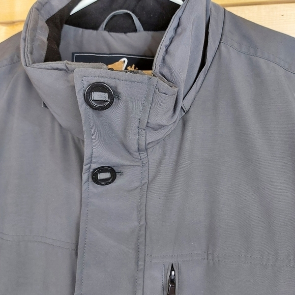 Alpinetek Parka down insulated men's winter coat Big and Tall size 3XL (56) - Picture 3 of 13